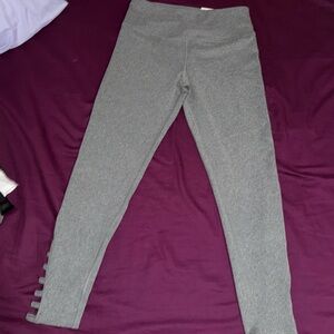 Gray PINK active wear Bottoms